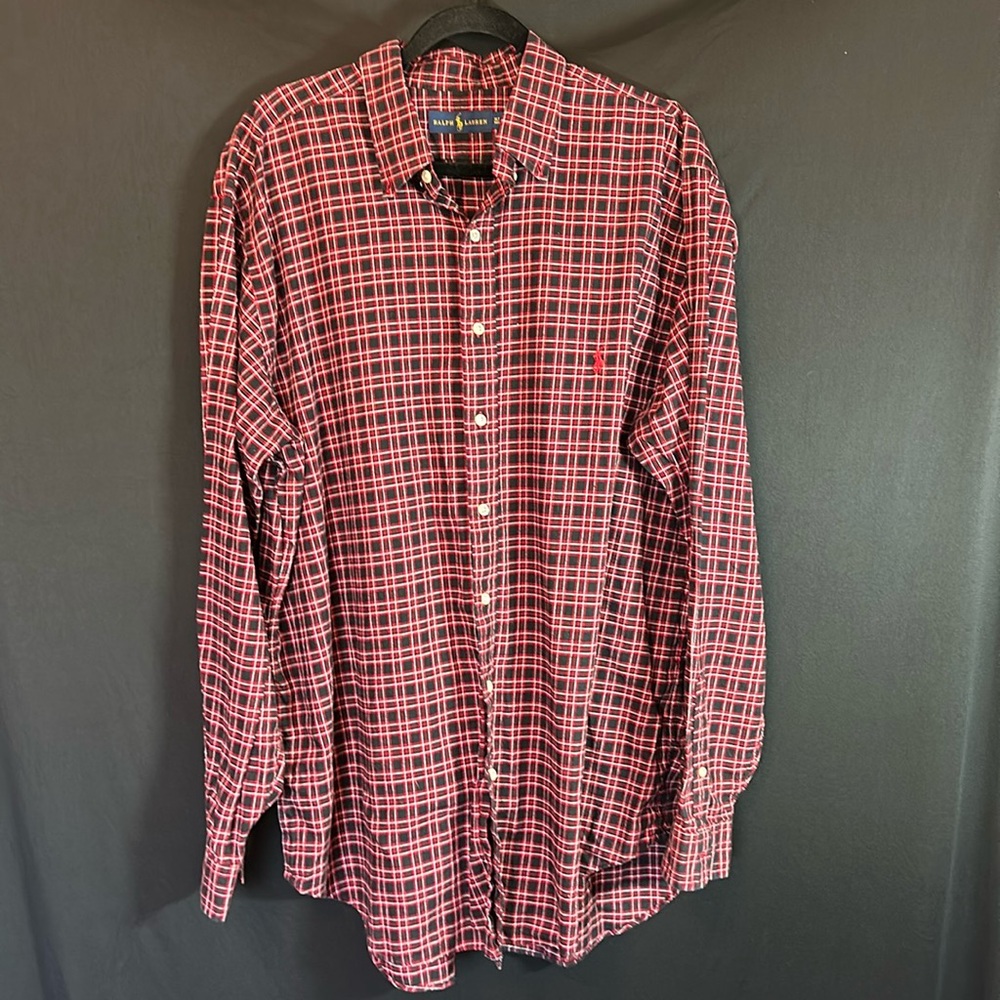 Pool by Ralph Lauren XLT flannel long sleeve shirt.